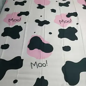 SPREI MOTIF MOOMOO BERKWALITAS ADEM SET SARUNG BANTAL SARUNG GULING Karet Kain Katun King Uk.180/160/120 Tinggi 20 Cm