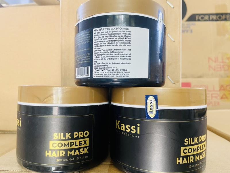 Hấp dầu Kassi Silk Pro Nourish Siêu Mềm Mượt 300ml