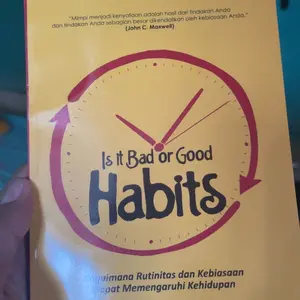 PAKET ISI 2 BUKU MOTIVASI / IS IT BAD OR GOOD HABITS / BERANI BERUBAH  / SURAT YASIN