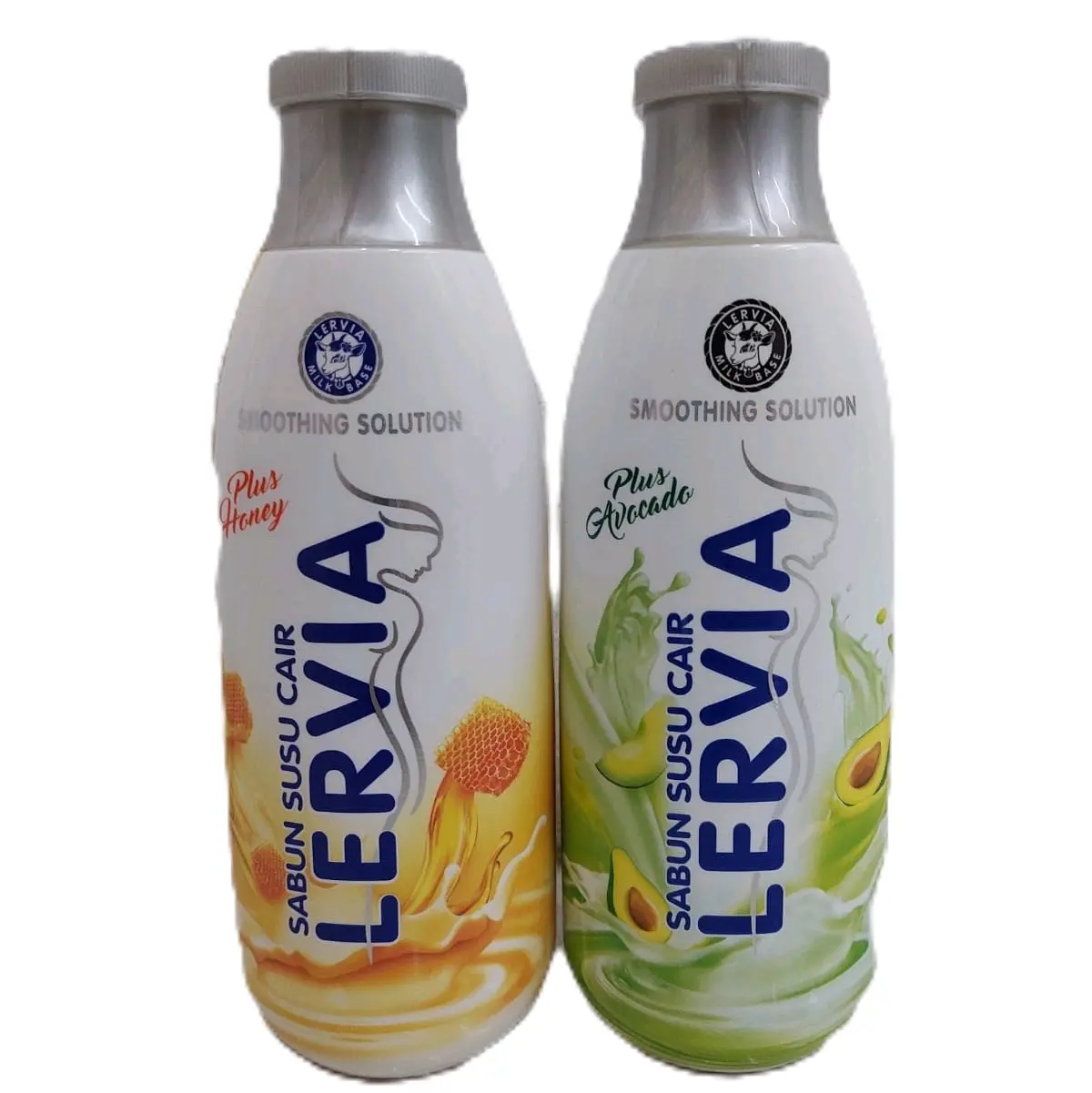 Lervia sabun mandi botol 250ml