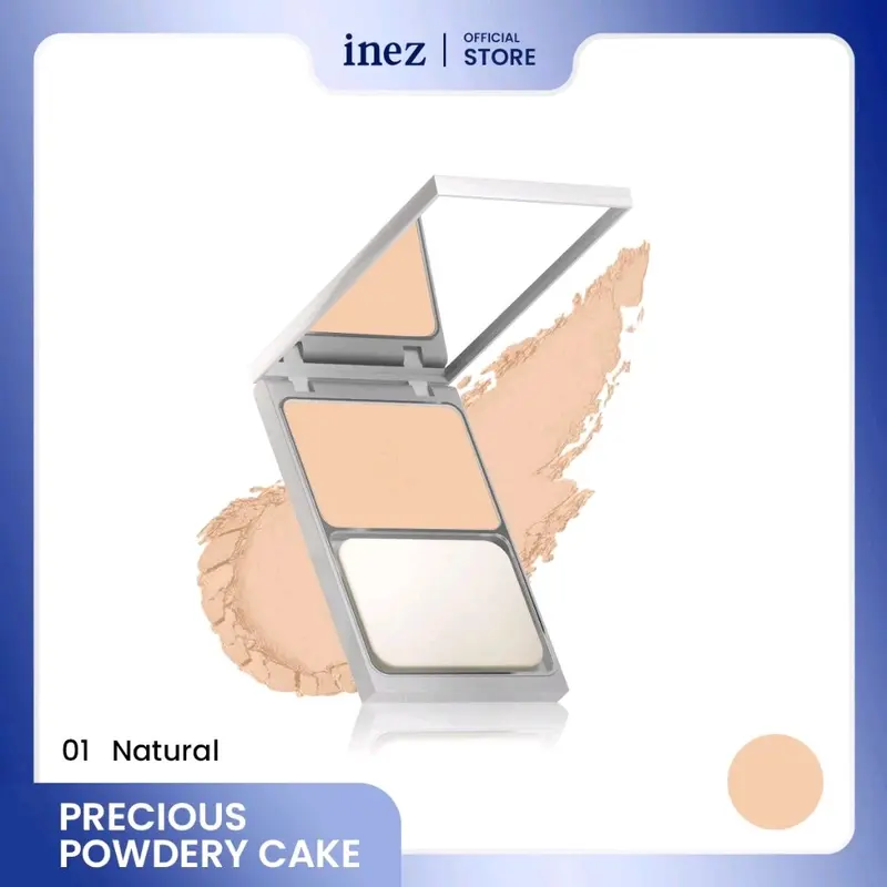 INEZ Precious powdery cake/Extra coverage pressed powder/powdery cake 1