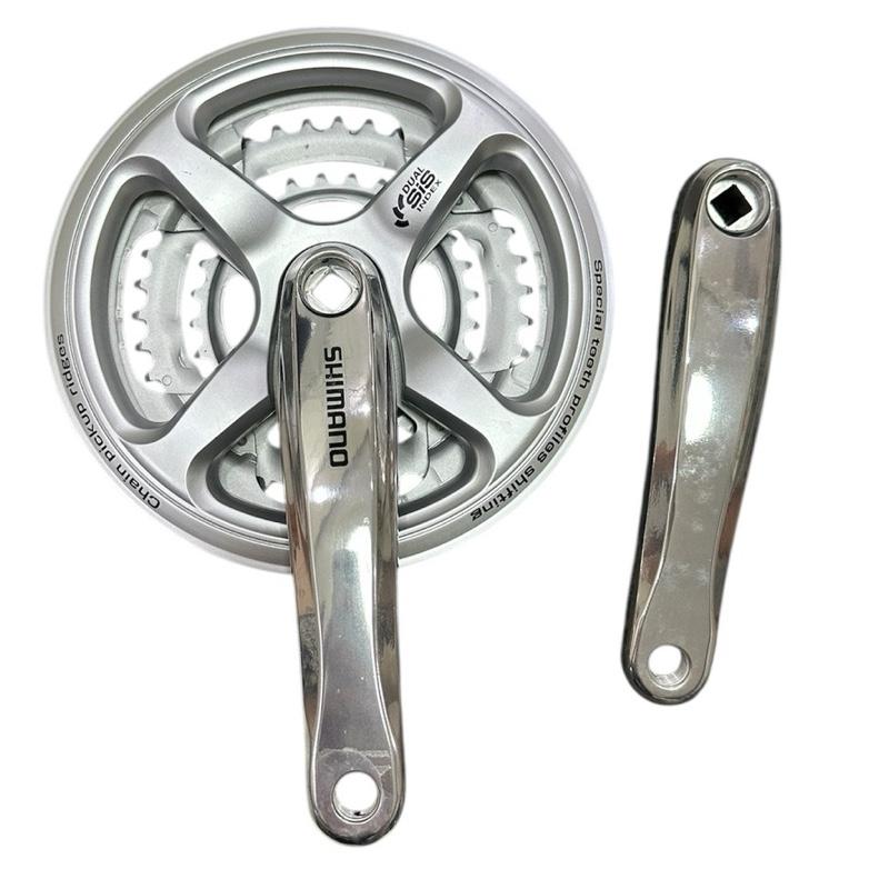 Đùi đĩa nhôm Shimano 3 tầng TX801-48T và FC-M191. Giò dĩa xe đạp 3 tầng. Chuẩn hàng. Sports Đạp Xe Đạp Gắn Xe Đạp fixed gear