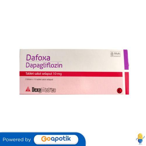 DAFOXA 10 MG BOX 30 TABLET