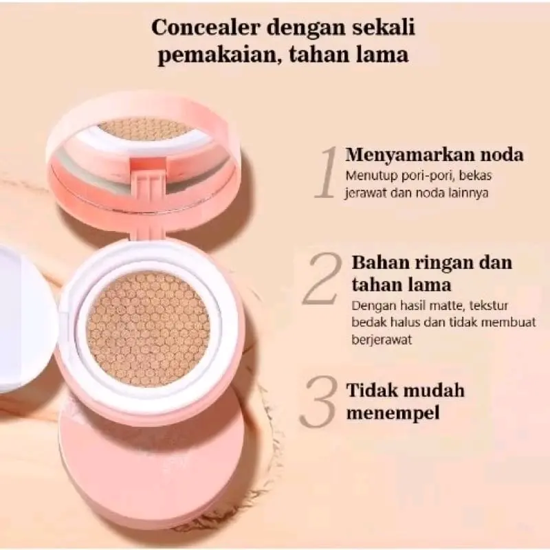 NEW BB CUSHION CONCEALER TAHAN LAMA 3 VARIAN WARNA 5167