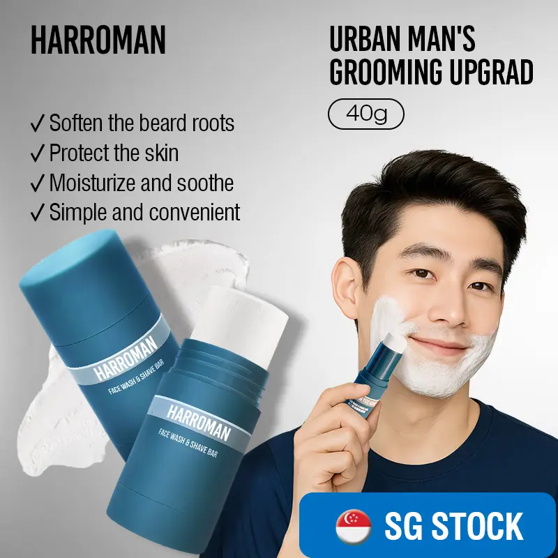 Harroman Shave & Face Wash Stick | Urban Grooming for Modern Men