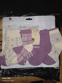 Product Review of PreciousOne-(1 Set 5 psg) Set kaos kaki anak kualitas premium banyak warna dan macem2 motif-A42 from j**l 1