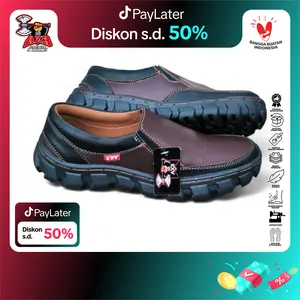 Sepatu casual sepatu santai sepatu pria (PGS-01) sepatu keren sepatu gaul sepatu off road sepatu karet Flat Shoes Kasual Kerja