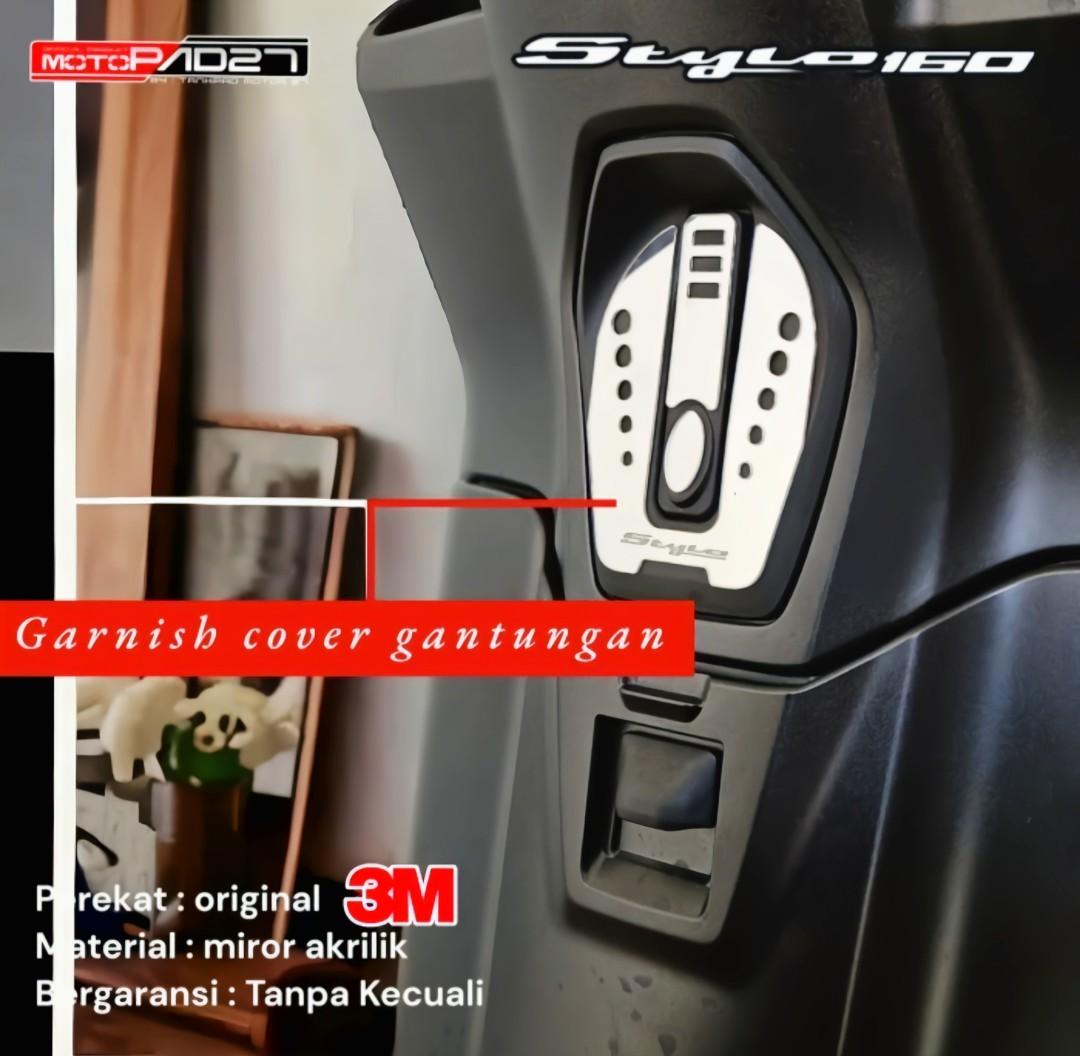 aksesoris GARNISH HONDA STYLO 160 akrilik premium Motor