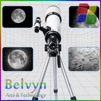 Gambar LUXUN Teropong Bintang Astronomi Barlow Lens Telescope 80mm 500mm - 70500AZT-A dari Belvyn Arts & Technology Kota Administrasi Jakarta Barat 5 Tokopedia