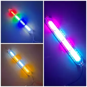 TERBARU Lampu Kolong Kedip Otomatis 12/24 VOLT 24 LED Nyala 4 Warna MERAH BIRU HIJAU PUTIH