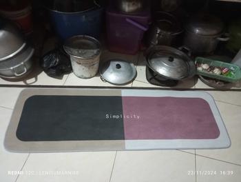 Product Review of HL0524 Keset Kaki 2 in 1 Poliyester Keset Dapur Motif Alas Lantai Rumah Keset Kaki Rumah Dekorasi from N**a ** A** 0