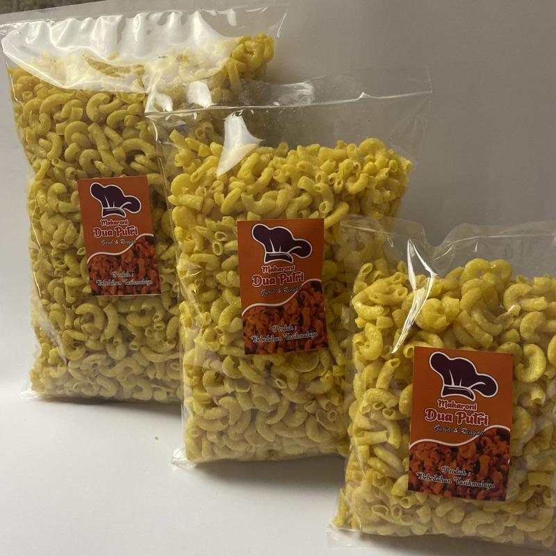 MAKARONI DUA PUTRI 250 GRAM  / CEMILAN KERING ENAK GURIH DAN RENYAH 3