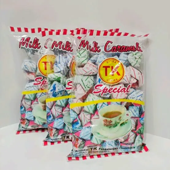 Permen Susu Karamel Pangalengan | Milk Caramel TK | 200 gram | Milk Candy | Kopyes