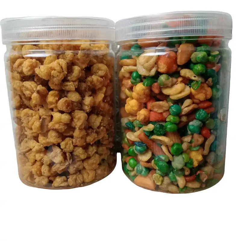 Snack Bundling Hemat 2 Toples Aneka Kacang Koro Kacang Mix Kacang Polong Kacang babdung Jagung Marning dan Pangpang Manis 1