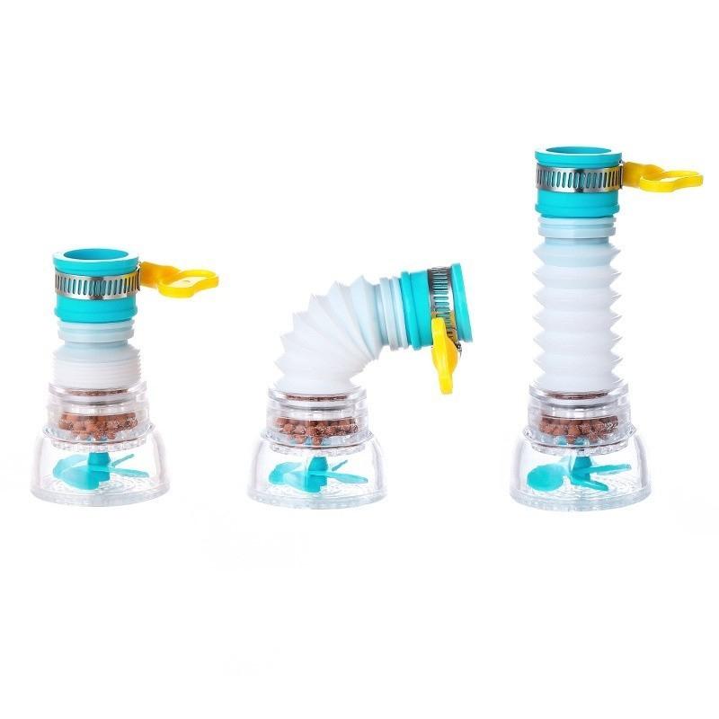 Đầu Vòi Chống Bắn Nước Có Bộ Lọc Xoay 360 Độ Và Kéo Dài 10 cm Ch - Nhựa ABS/PVC