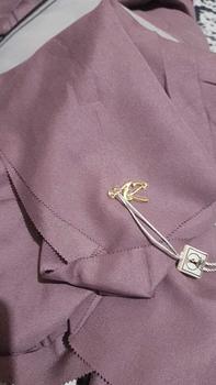 Product Review of Azara Sultan Voal Polos Hijab Segiempat Bahan Voal Premium Metal Logo Pouch / Logo Print Kemasan Plastik ukuran standar from H**I 1