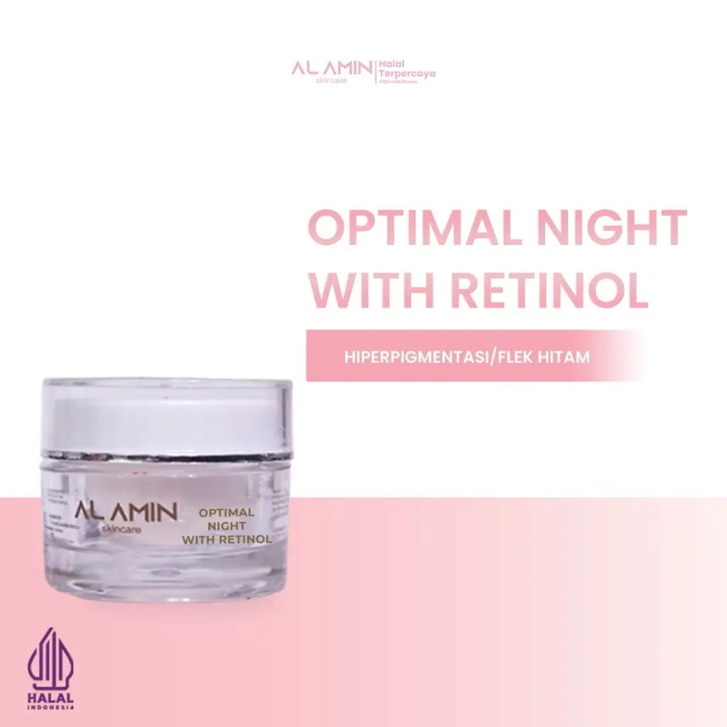 Alamin Cm Optimal Krim Malam Glowing