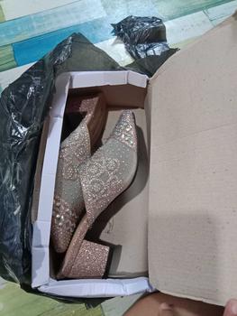Product Review of Herdian Rtwo 26 Sandal Heels Wanita Hak Tahu Karet Shoes Pesta from r**a 1