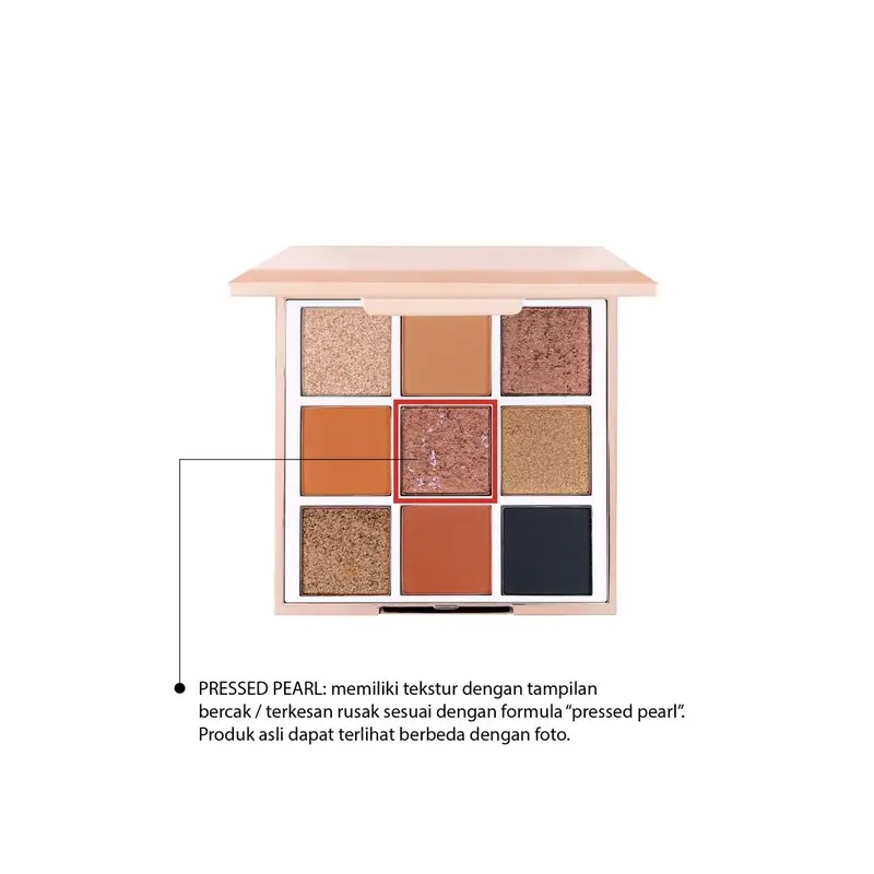 ￼ESQA Goddess Eyeshadow Palette - BRONZE and GOLDIE 2