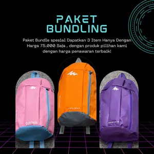 [PAKET HEMAT] 3 PCS TAS 70RB.   Tas ransel mini tas olahraga sport , futsal 10L Uniseks tas Cowok Cewek