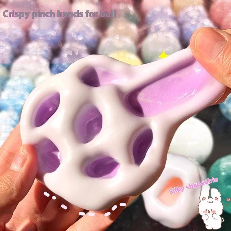 JIVIVIL Bánh Mochi Da Băng Nén DIY Tự Làm Hình Dạng Hồi Phục Chậm Đồ Chơi Giải Trí