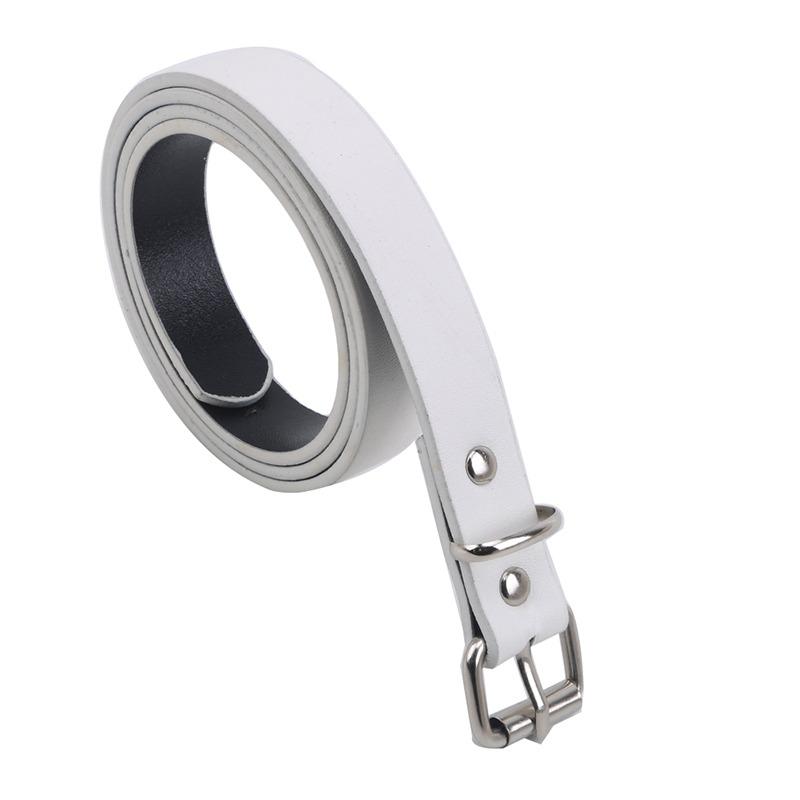 Product Introduction of Thắt Lưng Mỏng PU, Dành Cho Trẻ Em, 1 Chiếc, Thích Hợp Cho Quần Dài Bé Trai Và Bé Gái, Thắt Lưng Có Thể Điều Chỉnh, Màu Trơn, Thích Hợp Cho Quần Dài Và Quần Jean, Dây Thắt Lưng 16