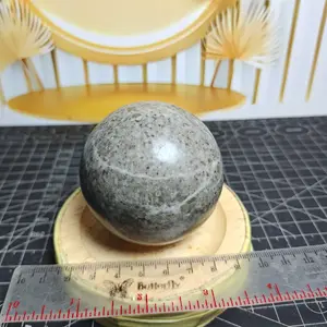 Asli Batu Alam Natural Coral Jasper Sphere (3)