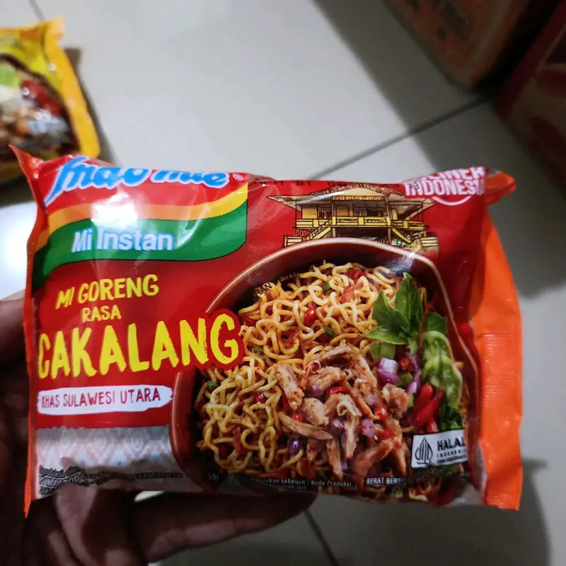 Mi goreng cabe ijo Mie Instan 10 pcs 3