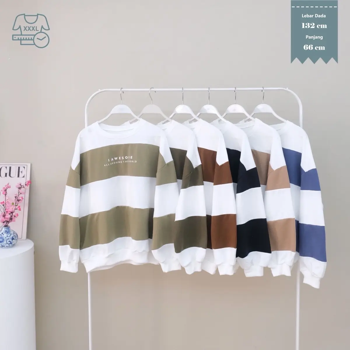 Swater awesome unisex bahan baby tery
