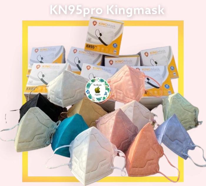 Gambar Masker KN95 KINGMASK 6PLY PRO isi 20 PCS dari Warung Viral_NEW Kota Administrasi Jakarta Barat Tokopedia