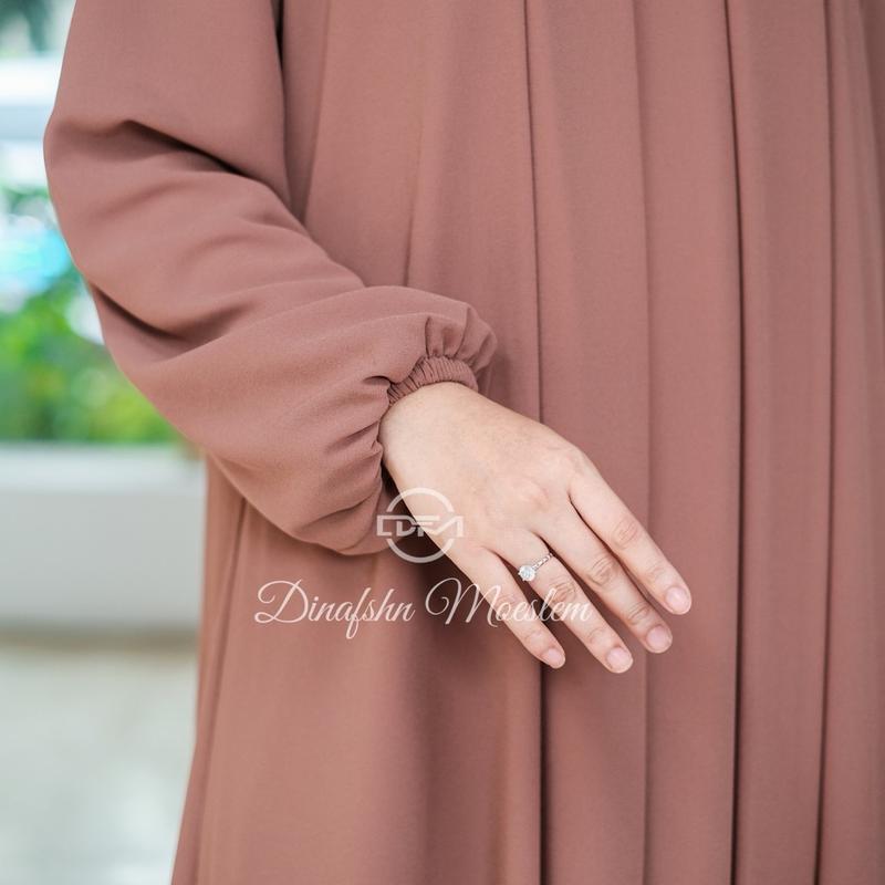 DFM - Jasmine Set Gamis Abaya Wanita Terbaru - Ceruty 9