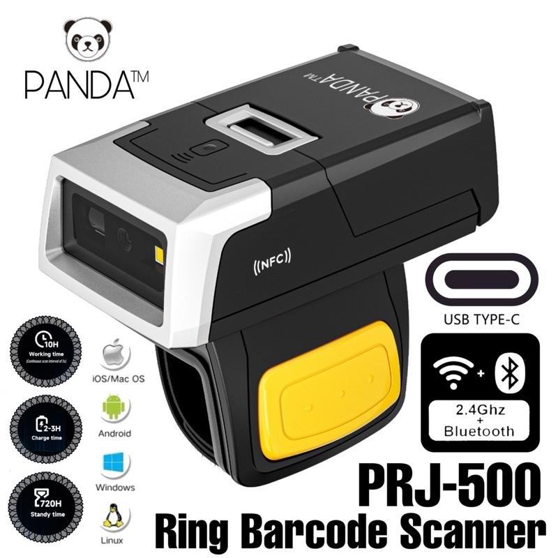 Barcode Ring Scanner 2D Panda PRJ-500 Bluetooth + Wireless 2,4Ghz