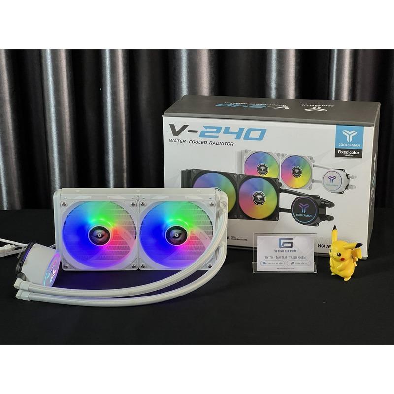 Tản nước AIO Coolerman V240 - All in One 2 fan Led RGB socket 115x 1200 1700…