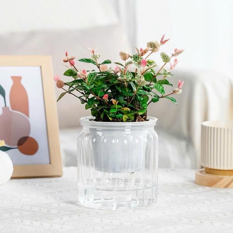  Chậu thủy canh trồng cây tự tưới thông minh nhiều mẫu 