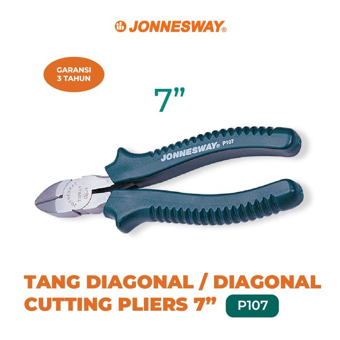 Gambar Tang Potong Diagonal JONNESWAY P107 dari Jonnesway Official Kota Administrasi Jakarta Utara Tokopedia