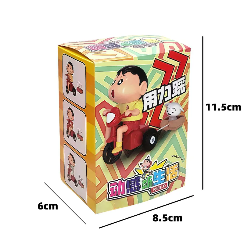 CRAWLING CLOCKWORK TOY MAINAN CRAYON SHINCHAN DYNAMIC LIFE BISA GERAK MAINAN ORNAMEN SHINCHAN MAINAN 8