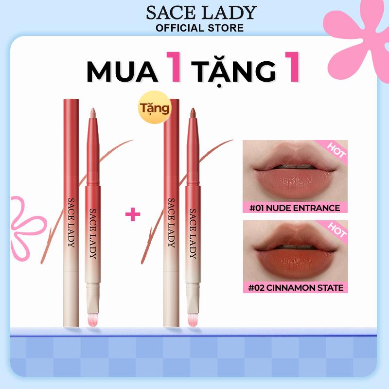   LIVE  Bộ sản phẩm cho môi  Mua 1 tặng 1   Bút kẻ Môi SACE LADY Lâu Trôi Chống Nước 0.2g Cosmetic Mỹ Phẩm 