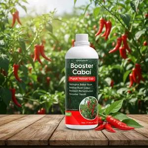 Pupuk Cabai Buah Lebat Organik Hayati Cair 500ml POC Booster Tanaman Cabe berkualitas Premium Original murah