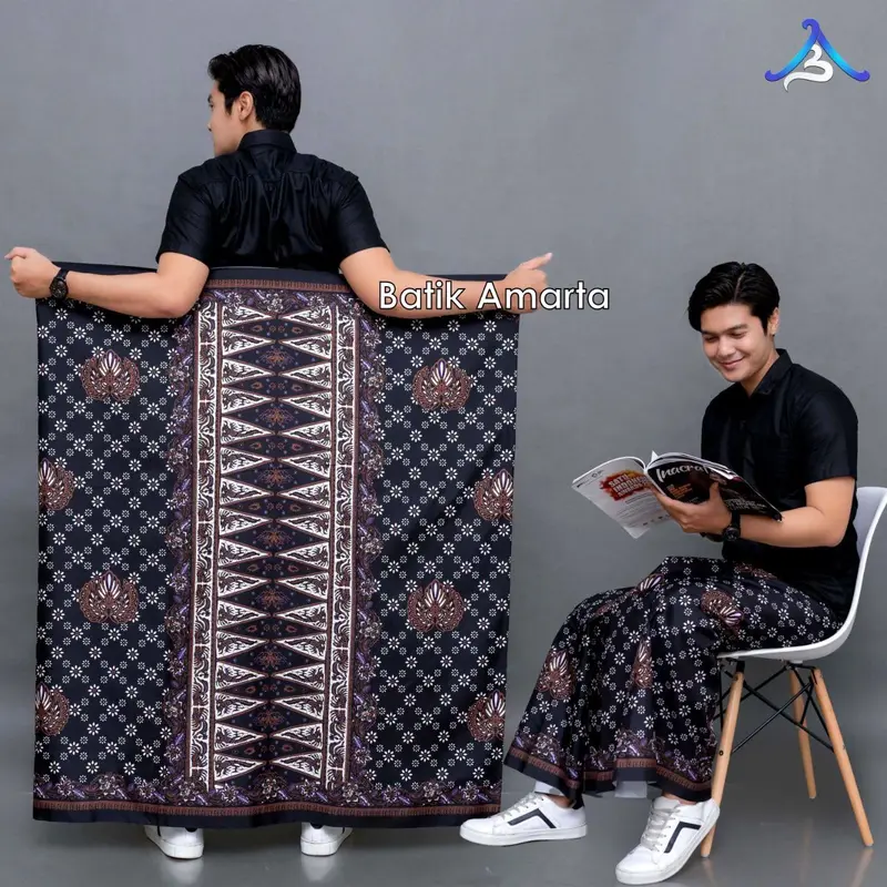 [ 90rb dapat 3pcs ] SARUNG BATIK MOTIF KEKINIAN TERBARU GUS IQDAM 6