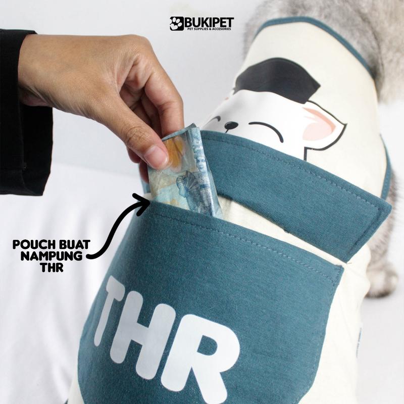 Baju Kucing Aksesoris Hewan Lucu Cowok Cewek - Buki THR Pocket Tank 4