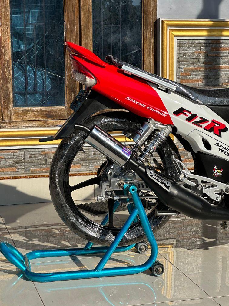 Knalpot FIZ R,FIZR,FORCE1 AG STYLE MONCONG LURUS ORIGINAL RAC RACING EXHAUST