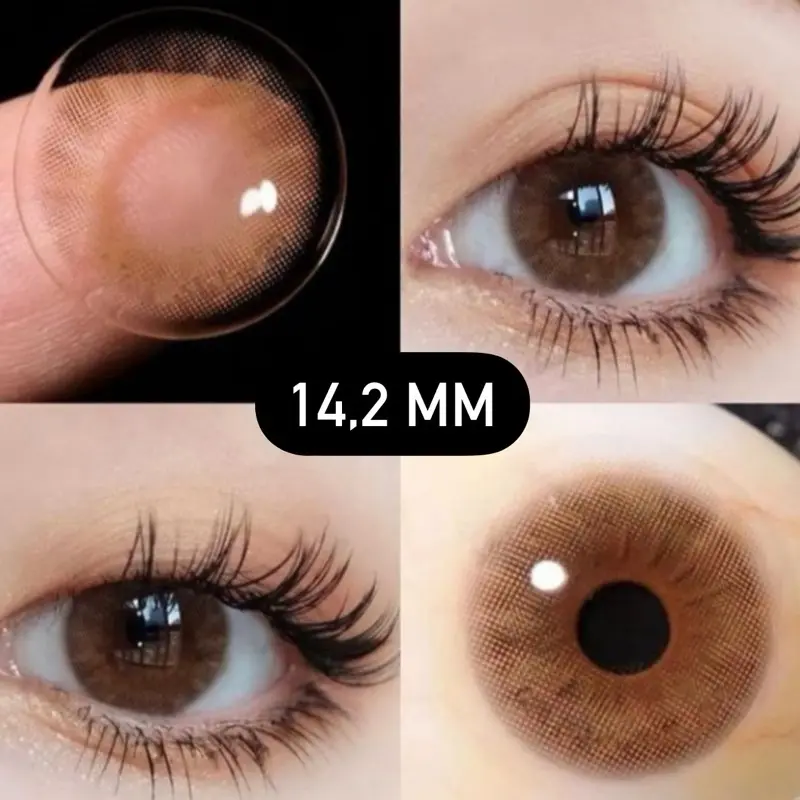 J65 Softlens Coklat Brown 14,2 MM Tanpa Ring Natural Daily  / Softlens Brown Natural / Softlens Daily / Softlens Coklat Natural / Softlens Daily / Soflen Coklat / Softlen Brown / Soflen Brown / Softlens No Ring / Softlens Murah / Jelitalens 1