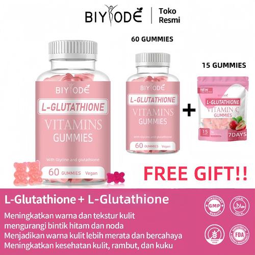 biyode l-glutathione gummies skin whitening Vitamins Plus Collagen Biotin Vitamin C Vitamin D Vitamin E Vitamin B2 Vitamin B6 Vitamin B12 Zinc Omega-3 Beauty Gluta White Bright Glutathione Gluta White Stock is كريم لتفتيح المناطق الداكنة Size:BPC-157 5mg + TB-500 5mg