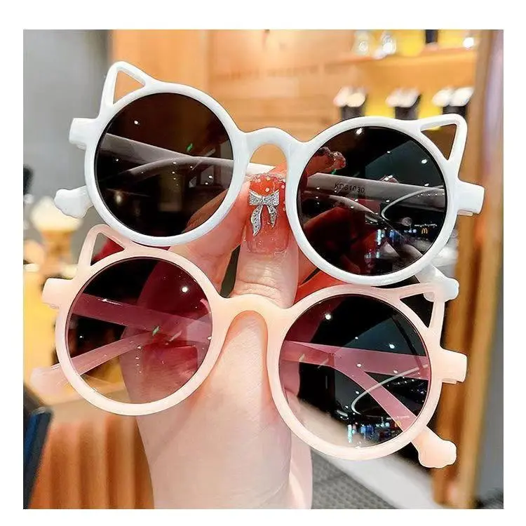 GGS Kacamata Anak Kucing Kacamata Hitam Fashion Telinga Kucing Kaca Mata Hitam High Quality Kids Sunglasses Kaca Mata Murah Y3402 0