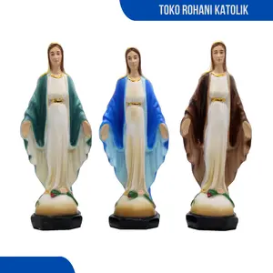 PATUNG BUNDA MARIA TINGGI 20 CM / PATUNG KATOLIK / PATUNG MARIA TANGAN TERBUKA