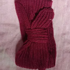 FAWA Bandana Puffy uk Bayi - 3 Tahun / Bandana Baby Lucu Korea Rajut Pita Anak New Born Premium Bando Bayi Headband Pom Pom Import Pita Anak Perempuan