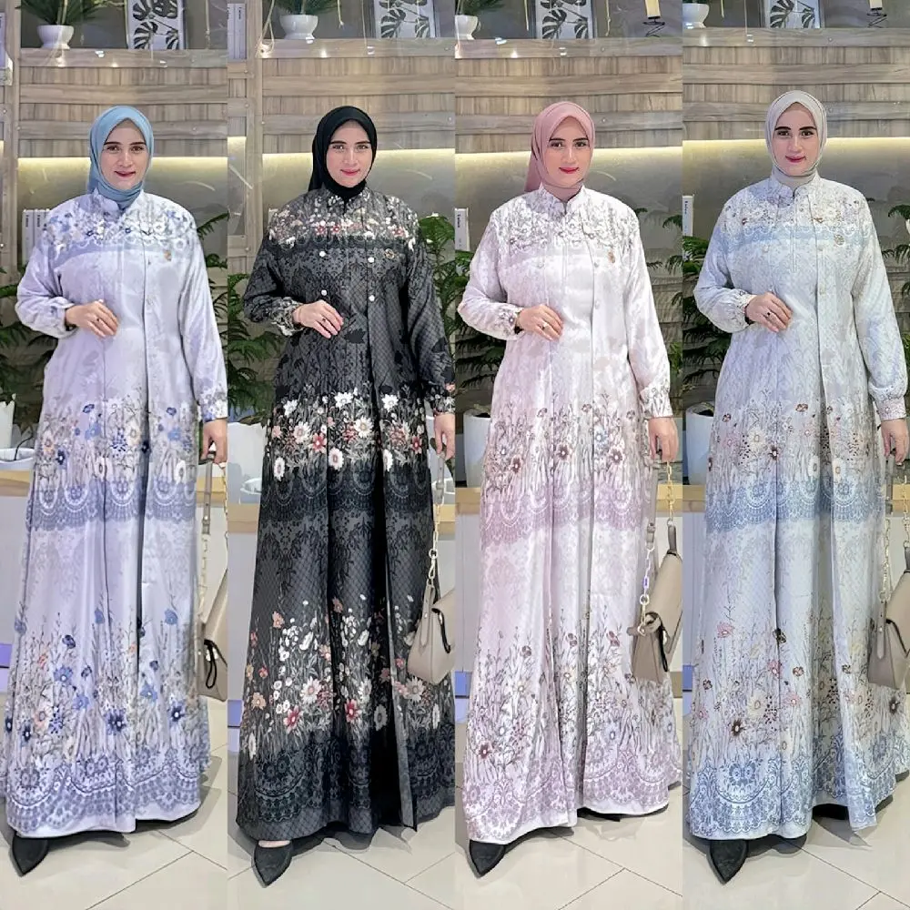 Sabita dress gamis zahra terbaru mewah Muslim Wanita Dewasa