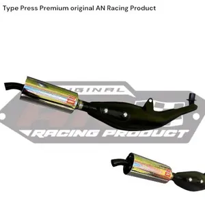 Knalpot Force1/f1z/f1zr Type press premium original AN Racing