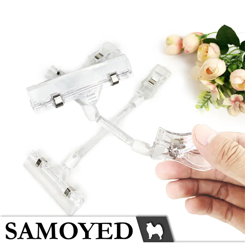 Klip / Penjepit / Jepitan Label Produk / Harga / Promo / Obral / Price / Advertising / Sale Sign / Tag / Display / Label Clip / Holder / Hanger Samoyed SNCL-TN2 2