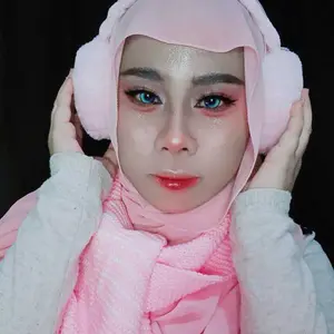 Earmuff Foldable Penutup Telinga Anak Dewasa Polos Bulu Anti Bising / Ear Muff Lembut Bisa Dilipat